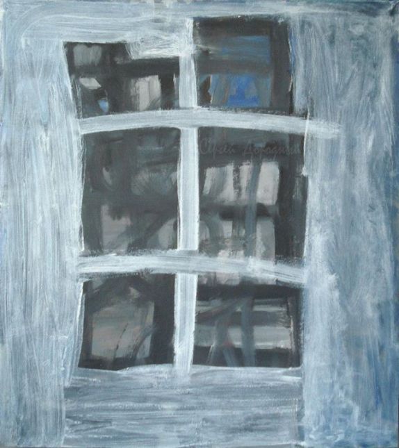 "Окно" холст, акрил, 90х80, 2010.